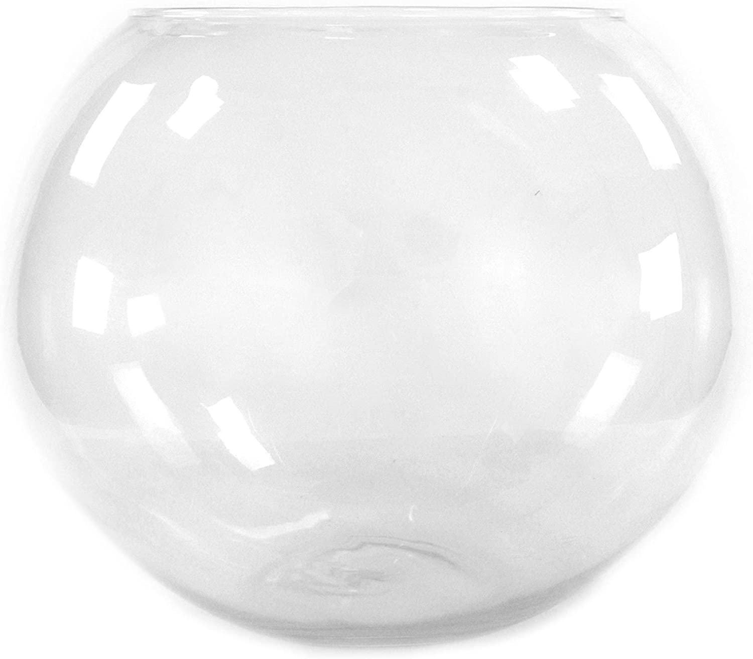 DARO DEKO Glass Vase Candle Holder Clear