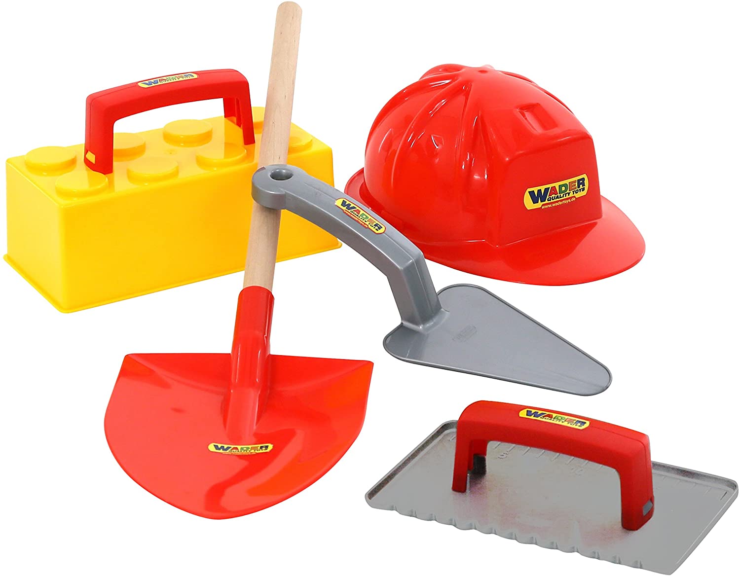 Polesie Wader 50526 Wall Set With Helmet, 5 Pieces
