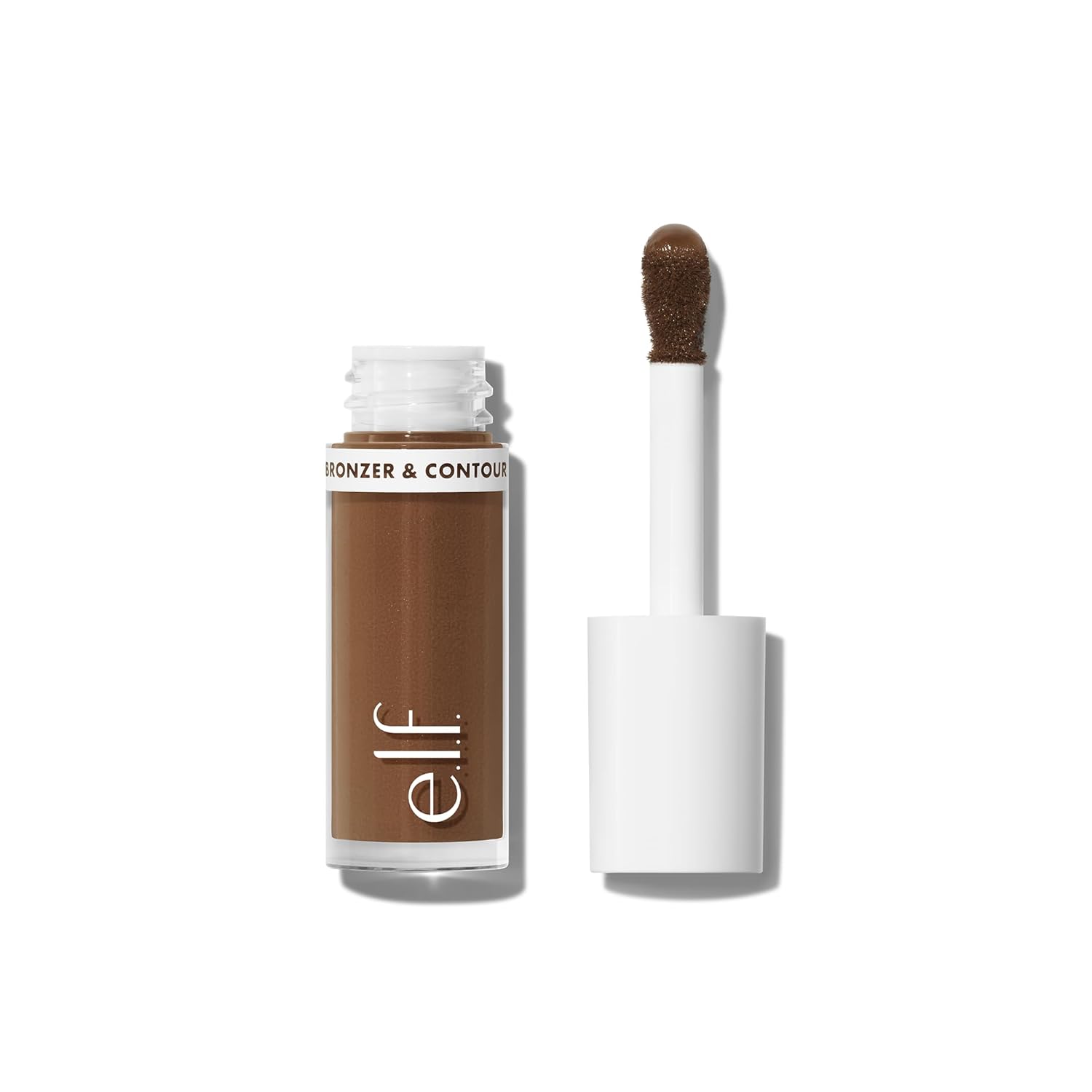 e.l.f. eleven. Camo Liquid Bronzer & Contour, Highly Pigmented, Natural Glow, Blendable Texture, Long-Lasting, Rounded Applicator, Vegan & Cruelty Free, 9 Deep/Rich