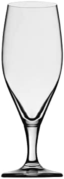 Stölzle Lausitz Iserlohn beer glasses, set of 6, Pils glasses, 0.3 litres, beer glass, 0.3 litres, made of crystal glass, 0.3 litres, dishwasher-safe