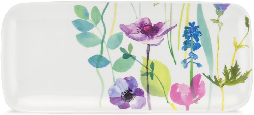 Portmeirion Water Garden Sandwich Tray Multi,