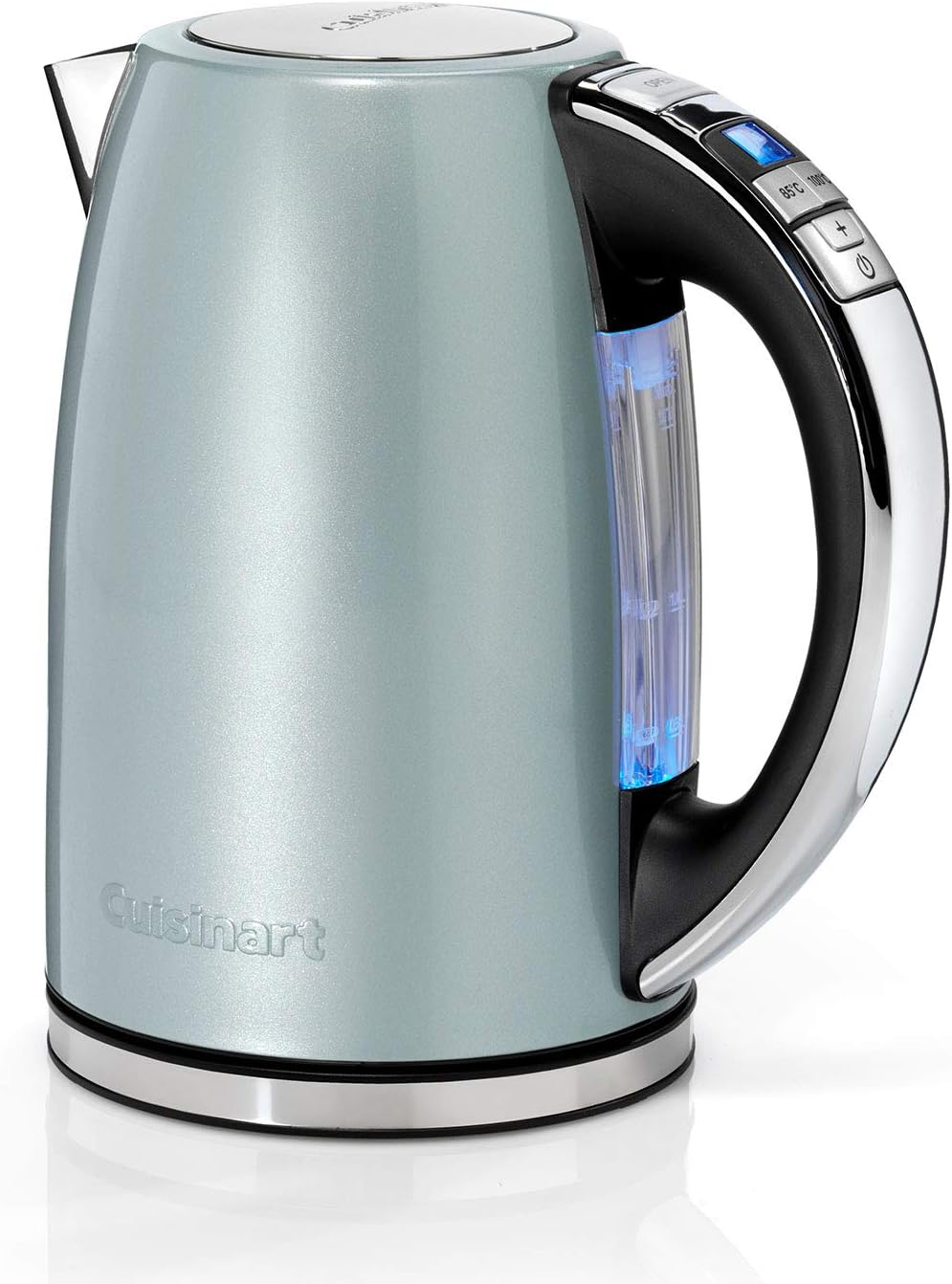 Cuisinart CPK17GU Multi Temp Kettle Stainless Steel Pistachio Light