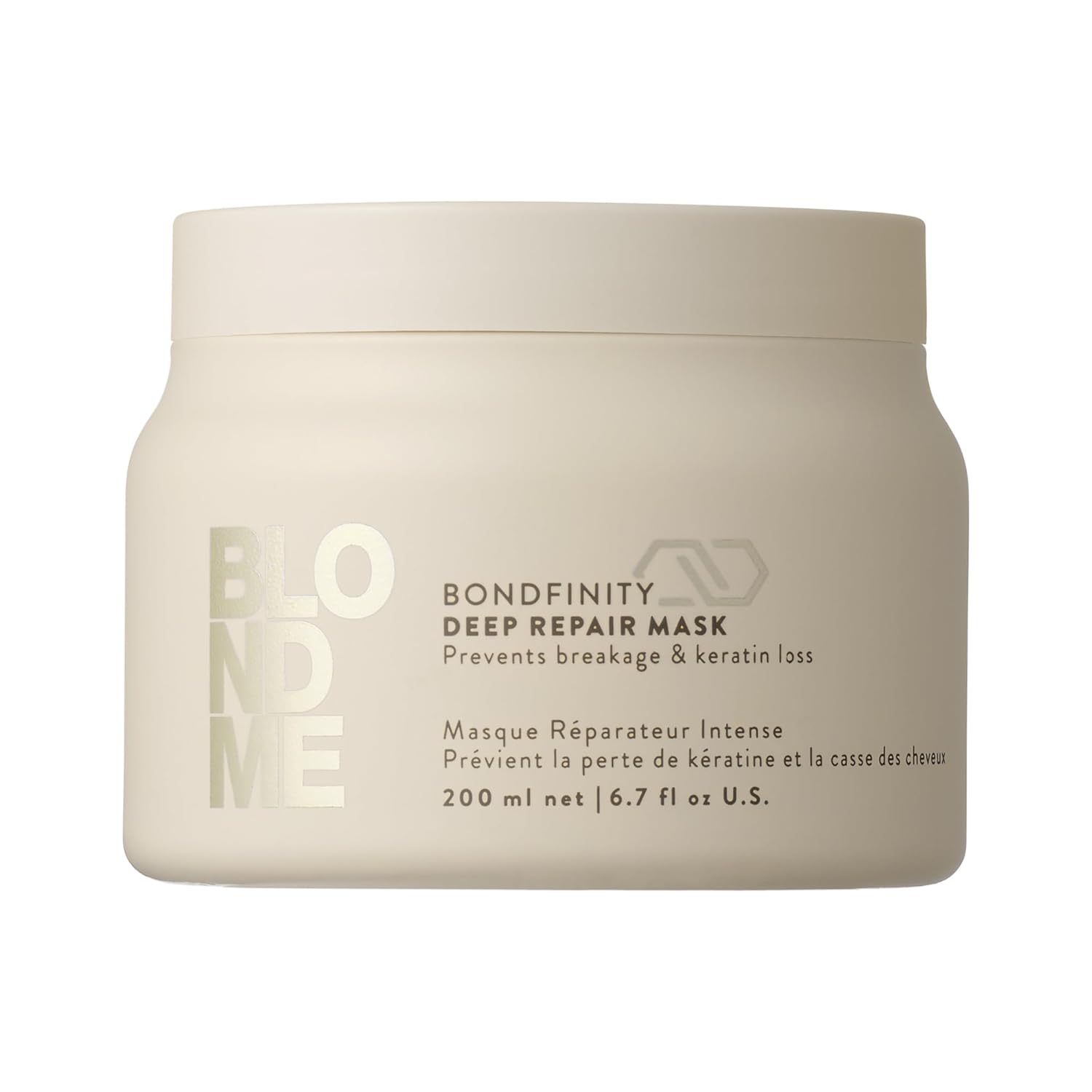 Restaxil Schwarzkopf Professional BLONDME Bondfinity Deep Repair Mask Hair Mask Strengthening Hair Care Creates Bonds Smooths and Protects Porous Hair Hydrating and Softening 200 ml