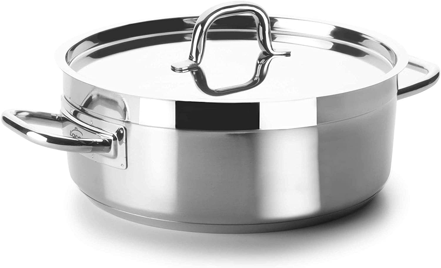 Lacor-54020-CASSEROLE WITH LID D.20 CM CHEF LUXE