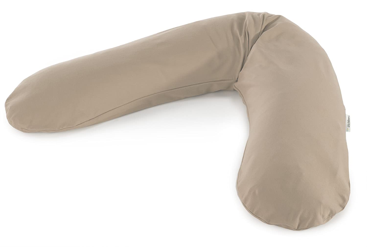 Theraline 51019802 The Original Cushion Made from Organic Fabrics Including Cover 190 cm Fuchsia / Cappuccino