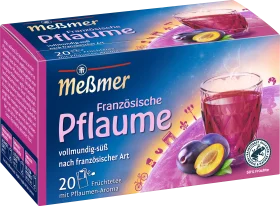 Meßmer Fruit tea French plum (20 bags), 45 g