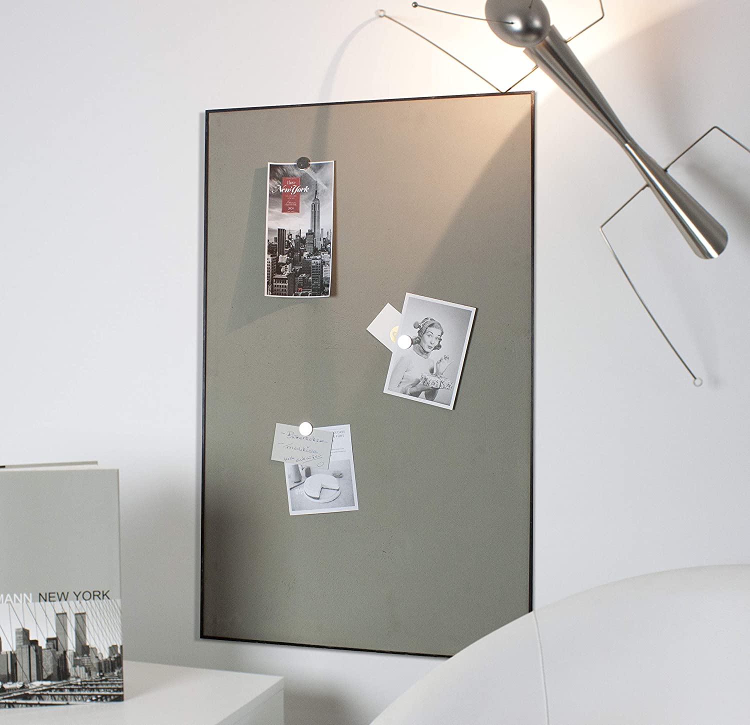 Steinmine - Designmanufaktur Steinmine Design Manufaktur Magnetic Board Concrete 5 In 1 Magnetic Board /
