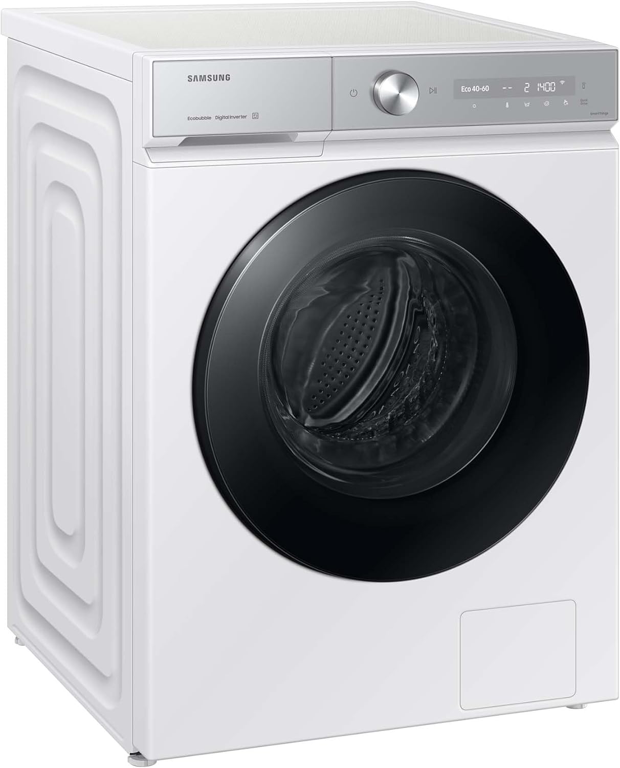 Samsung WW11DB8B95GHU2 Bespoke Washing Machine 11 kg 1400 rpm Extra Energy Saving Energy Efficiency Class A (-40%), AI Ecobubble, QuickDrive, AI Wash, SuperSpeed 39 Min, White