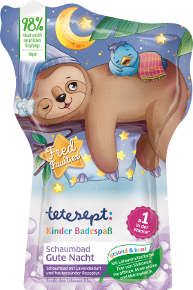 tetesept Bath additive Foam Bath Good night Fred Sloth, 40 ml