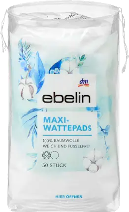 Cotton pads Maxi, 50 pieces
