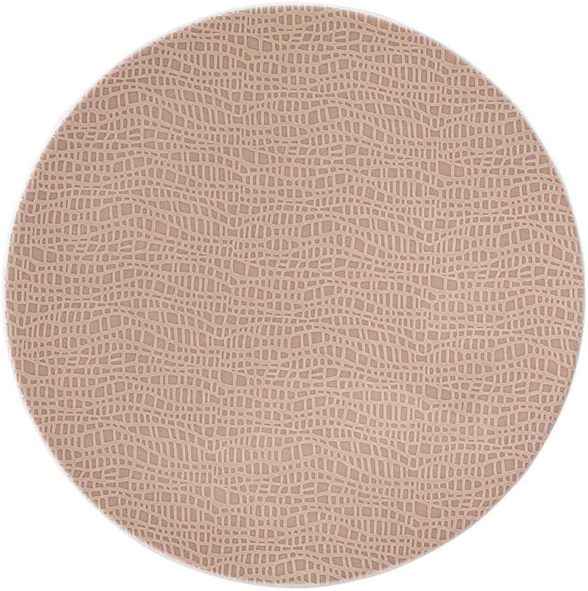 Seltmann Weiden 001.743818 Fashion Posh Rose Breakfast Plate, Round, Pink