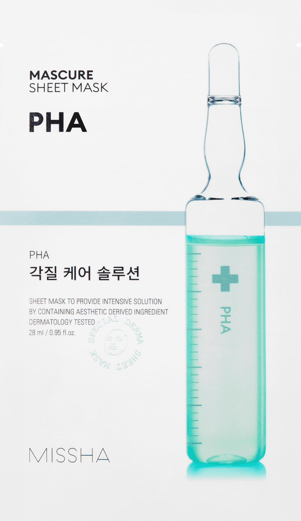 Missha Tuchmaske Mascure Peeling Solution Pha, 1 St