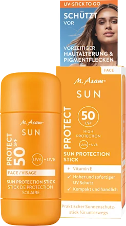 M. Asam Sunscreen stick for face SPF 50, 15 ml