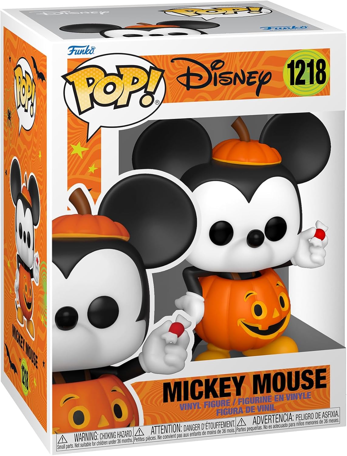 Funko Pop! Disney: Mickey Mouse Trick Or Treat - Vinyl Collectible Figure - Gift Idea - Official Merchandise - Toys For Children And Adults - Model Figure For Collectors And Display