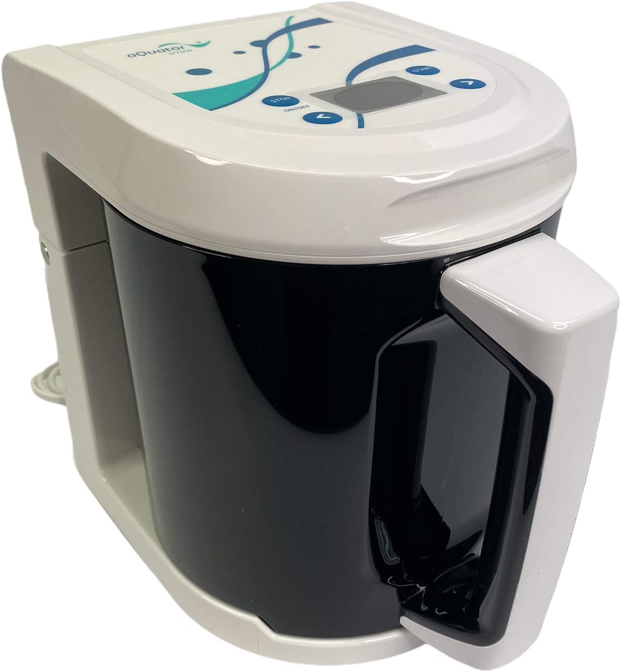 Basic Water Ioniser 3L, Versatile Hiss, Silver Ionisation, Acid & Silver Water, 2 Membranes & Silver Rod Included, Easy to Use - Vivo Silver