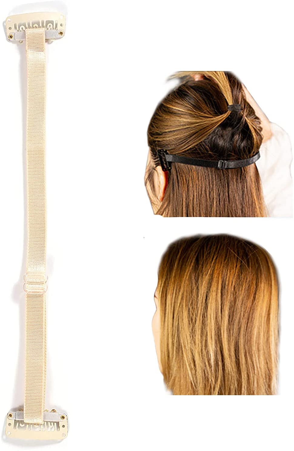 Chagoo Instant Face Lift Band Invisible Hairpin to Remove Eye Fishtail Wrinkles Face, Lift Patch Reusable Face Lift Tape, Invisible Hairpin Chin Lifting Strap (Flesh-Coloured), ‎flesh-coloured