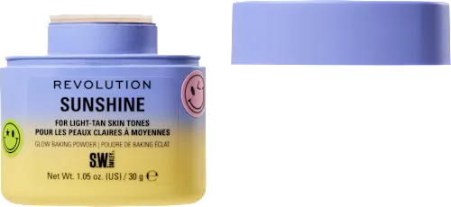 Revolution Loose powder Sunshine Baking, Smiley World, 30 g