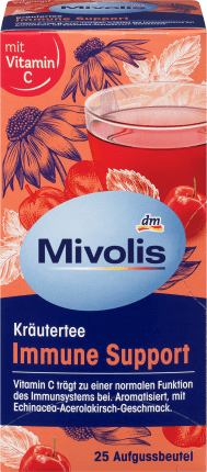 Mivolis Herbal tea \ "immune support \" with vitamin C (25 bags), 50 g