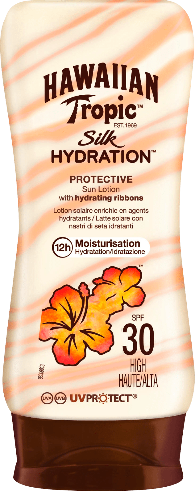 Hawaiian Tropic Sun Lotion Silk Hydration Spf 30, 180 Ml