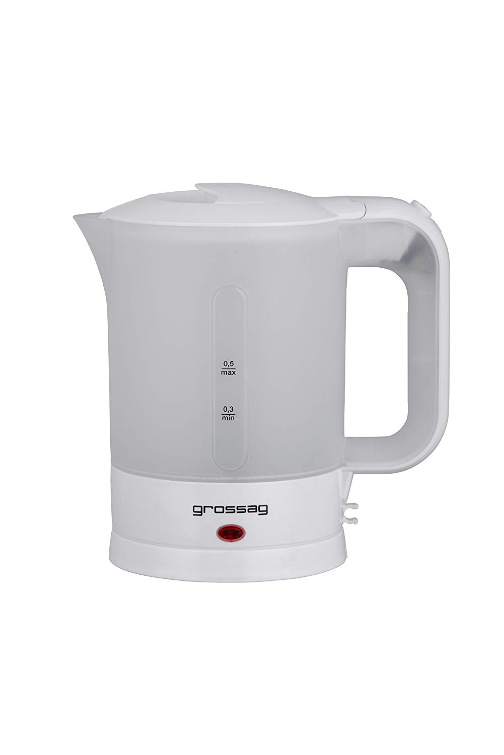 Grossag) Travel Kettle Wk 3/115 – 230 V/500 Ml/2 Cups