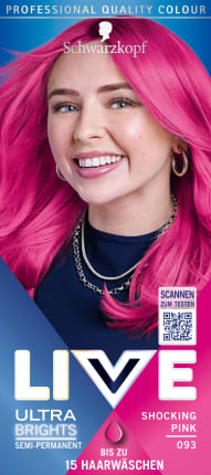 Schwarzkopf LIVE Intensive tint 093 Shocking Pink, 1 pc