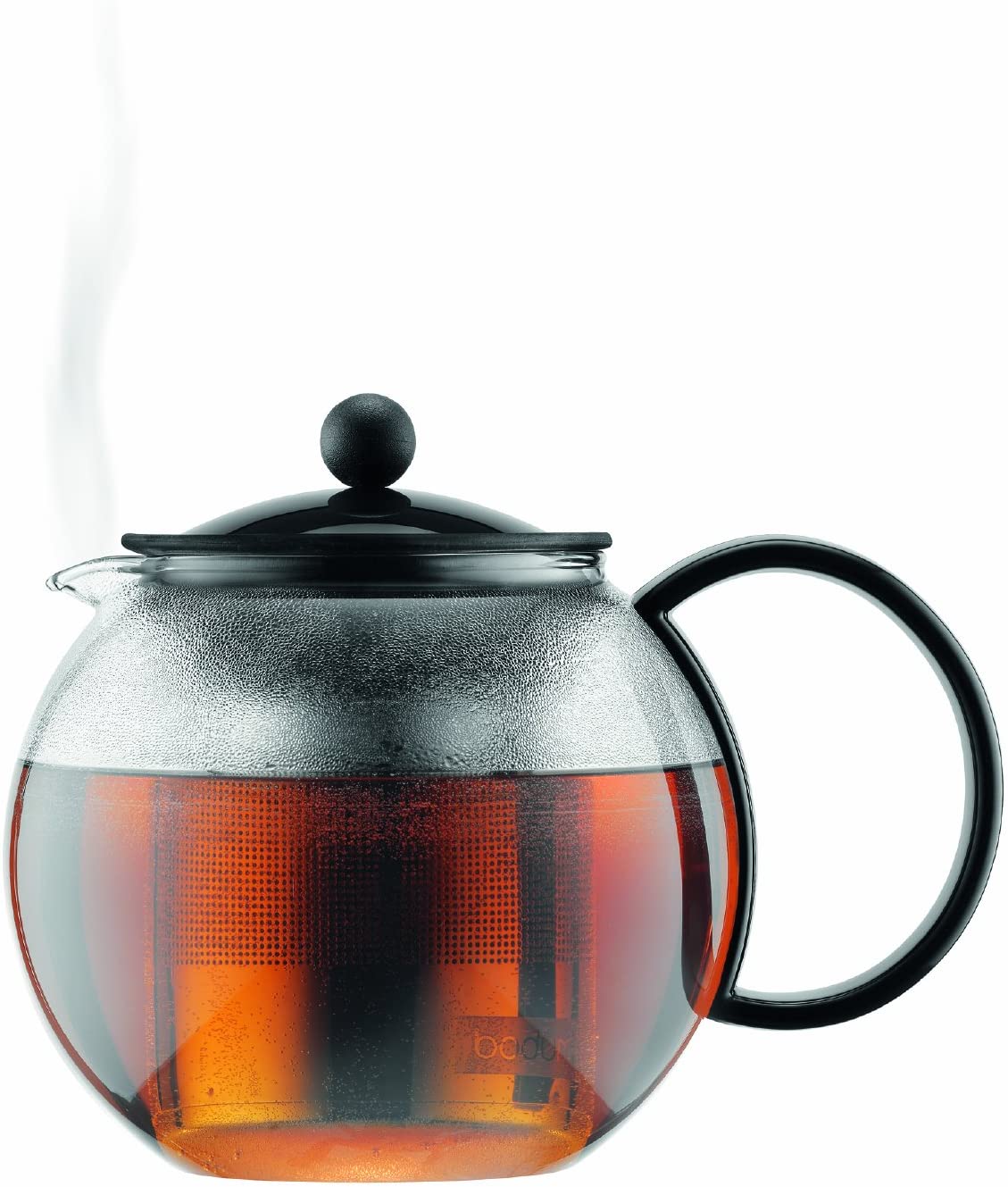 Bodum 1 L Assam Tea Press With Stainless Steel Filter - Black