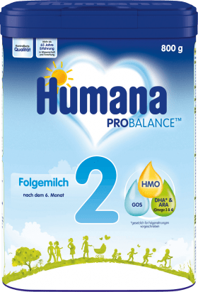 Humana Follow-up milk 2 from the 7th month, 800 g