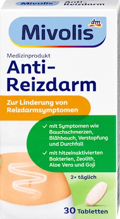 Mivolis Anti-irritable bowel syndrome capsules, 30 count