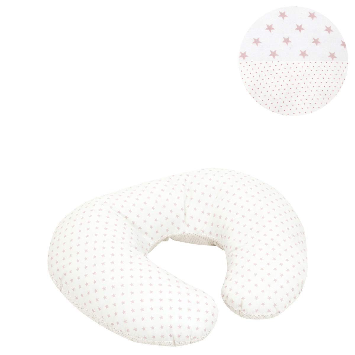 Cambrass 35405 COJIN de Lact Ancia, Star, 58 x 45 cm Pink