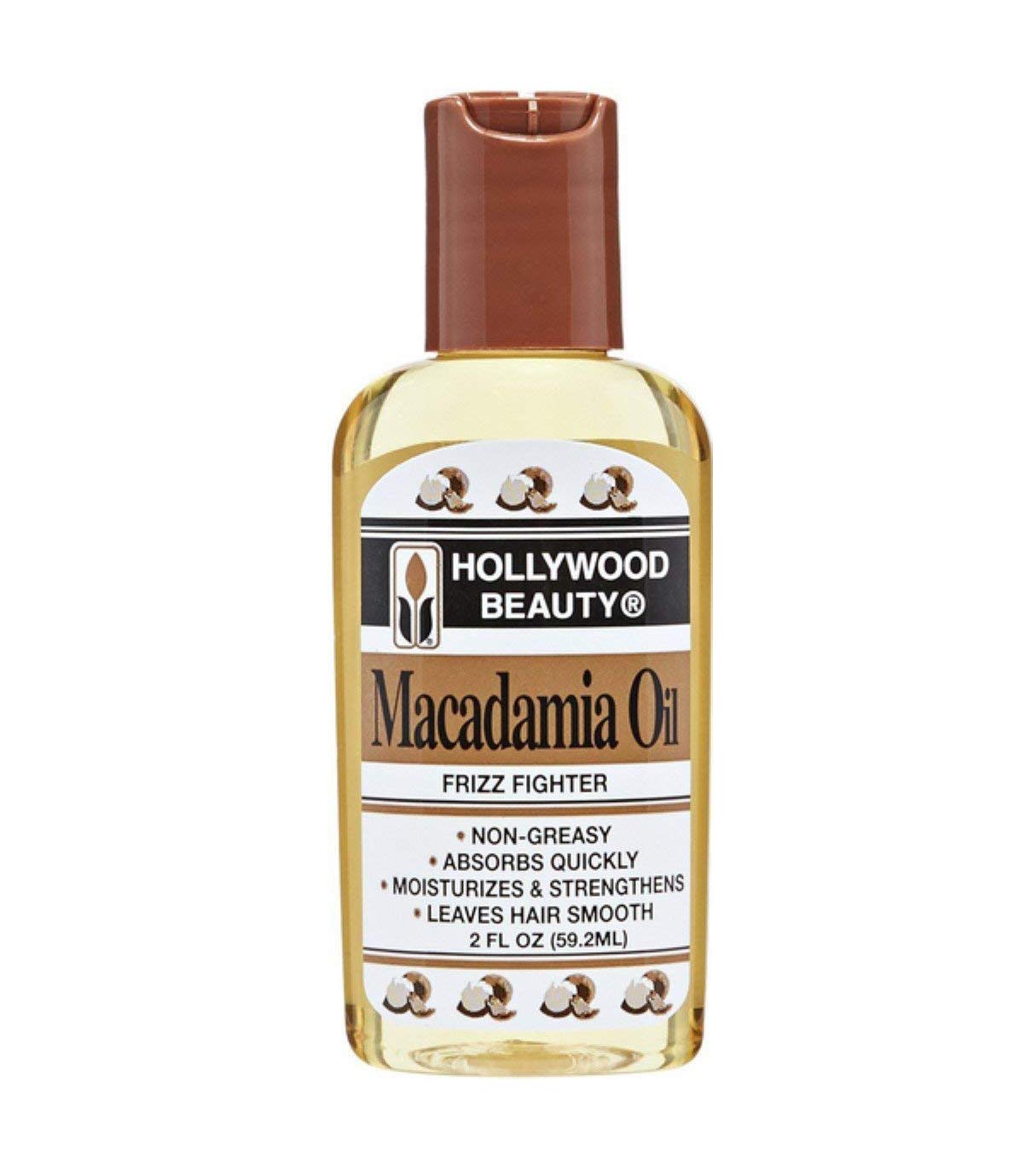 Hollywood Beauty Macadamia Oil (2-Fl.oz)