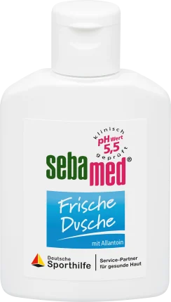 sebamed shower gel fresh shower with allantoin, travel size, 50 ml