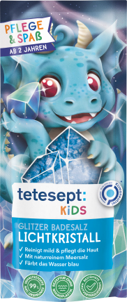 tetesept Bathing additive children glitter swimming salt light crystal, 40 g