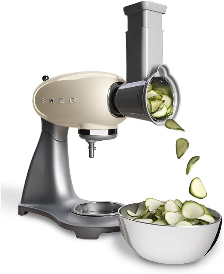 Smeg Accessory for Friction and Cutting, for The Mixer from SMF01 Series SMSG01, Plastic Grey