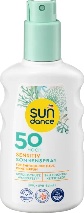 SUNDANCE Sun spray, sensitive, SPF 50, 200 ml