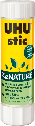 Uhu glue stick stic ReNature, 40 g
