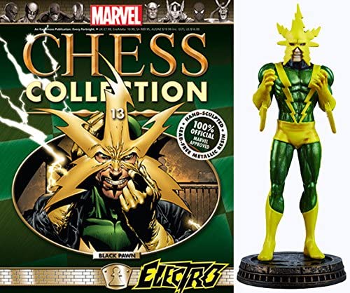Eaglemoss Marvel Chess Collection # 13 Electro