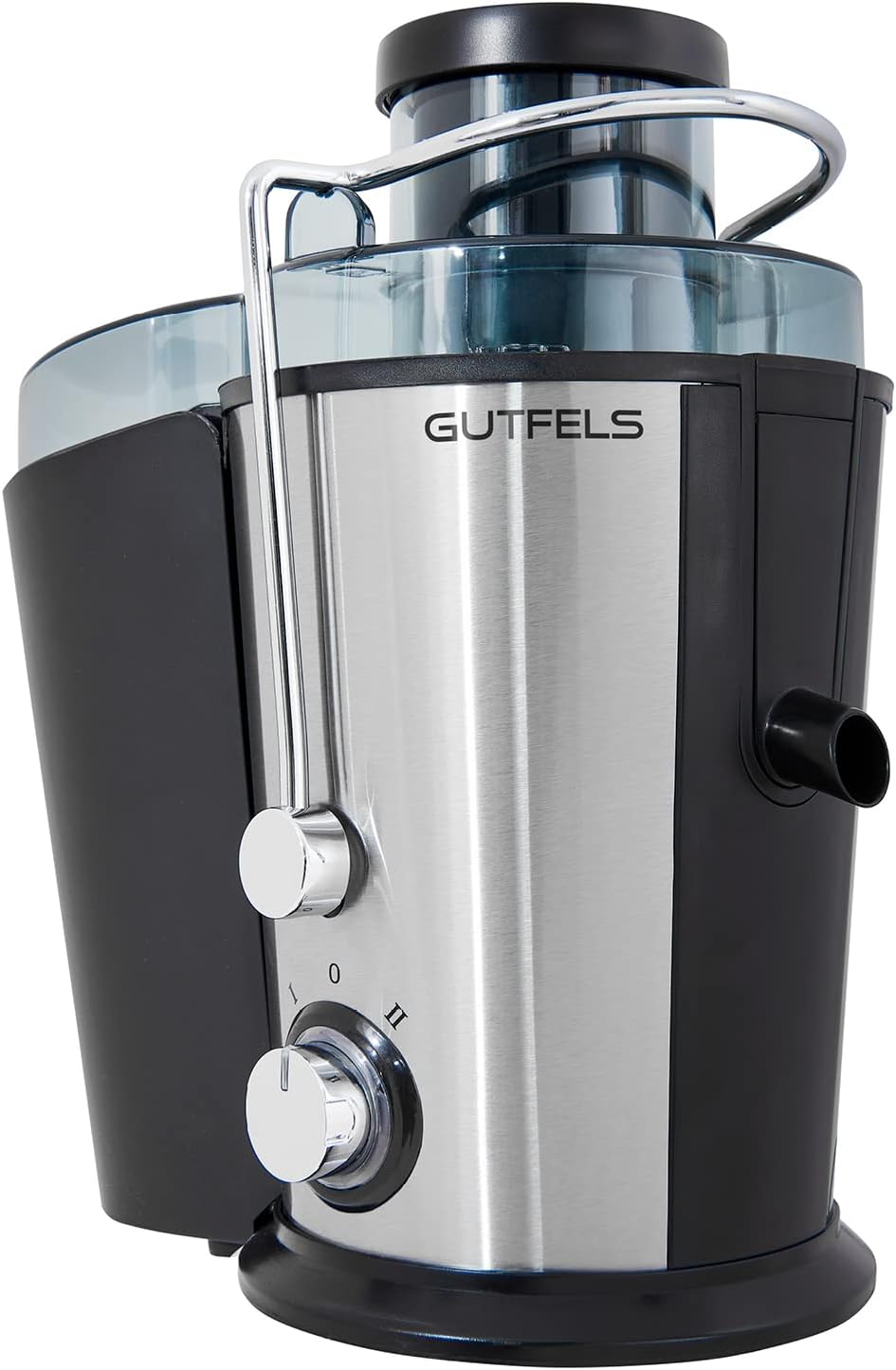 Juice 3010 Juicer | 1.6 Liter Grape Container + 500 ml Juice Container | 65mm Opening | Stainless Steel Filter | 400 watts | Stainless Steel Containers | Juicer | 2 speed levels | Easy clean