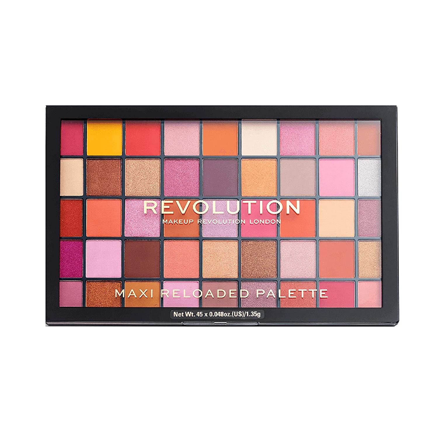 MakeUp Revolution Revolution Eye Shadow Palette Maxi Reloaded Palette Big Love, ‎big