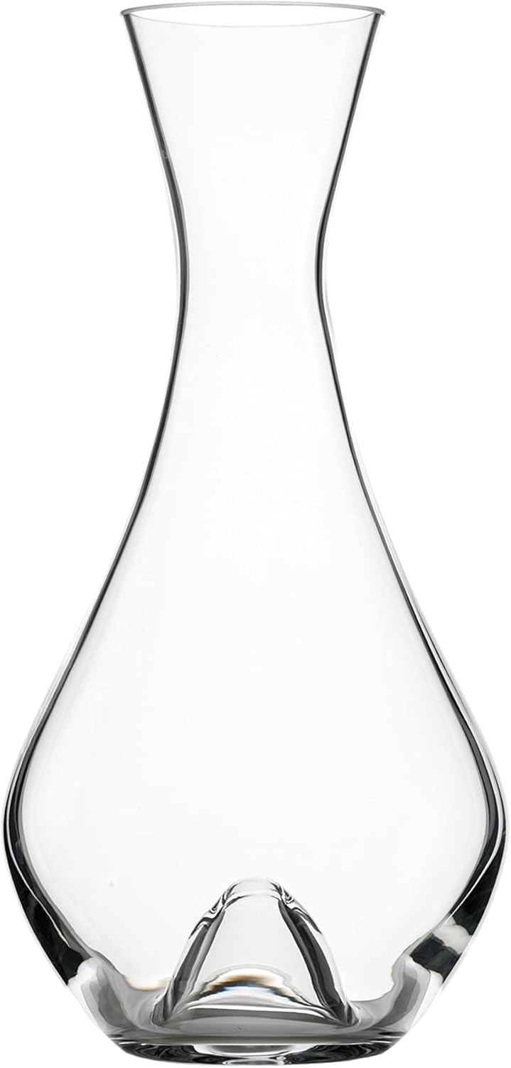 Stölzle Lausitz Store Stölzle Lausitz Fire Wine Carafe Mouth-Blown / Elegant Wine Carafe 600 ml High-Quality Carafe Glass Suitable as Carafe Wine Carafe Water Carafe for Lemonade