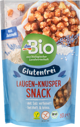 dmBio Lye-crispy snack gluten-free, 80 g