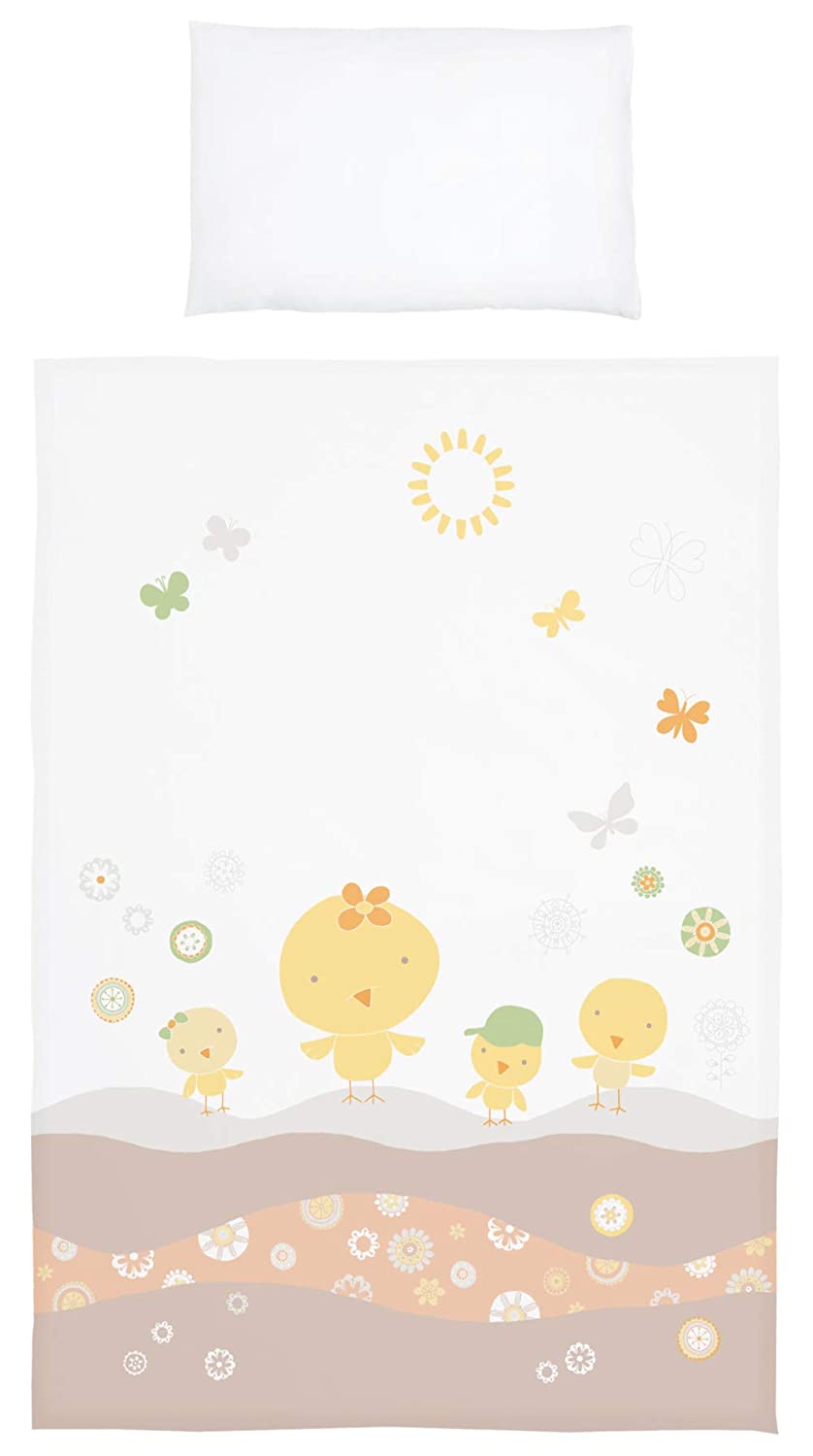 Unbekannt SONNE 150547 2-Piece Bed Linen 100 x 135 + 40 x 60 cm Multi-Coloured