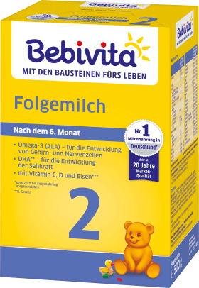 Bebivita Follow-up milk 2 after the 6th month, 500 g