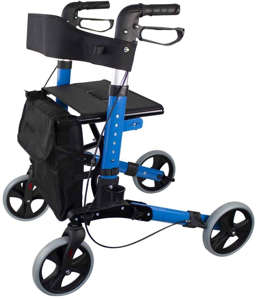 mobiclinic Mobiclinic, Trajano Model Walking Frame With Brakes Folding Walking Frame F