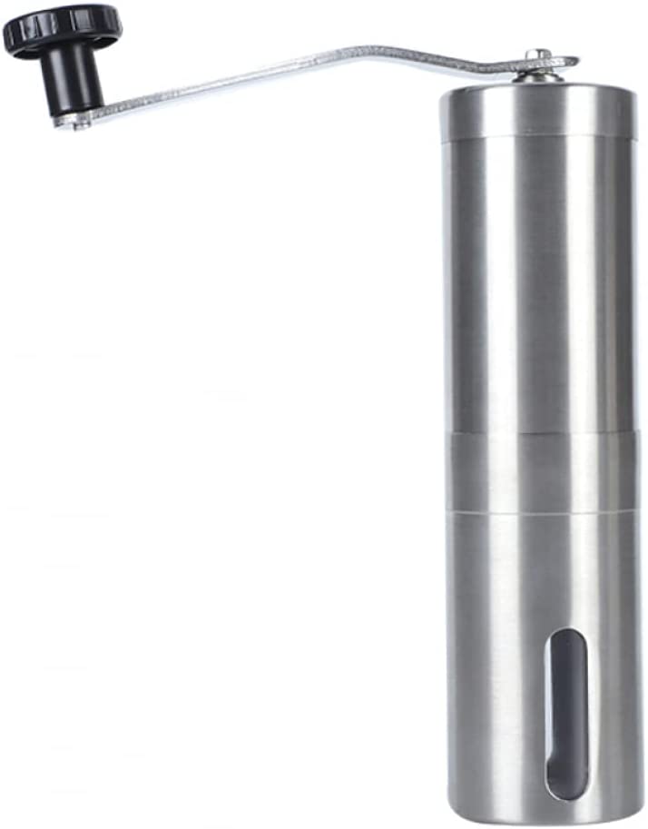 Mavoorick Coffee Machine Espresso Machine Durable Hand Mill Stainless Steel Manual Mini Grinder for Mungo Beans Peanut Yellow Beans Coffee Beans Household Coffee Cup Enjoy Freshly Ground Coffee