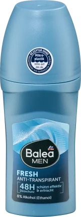 Balea MEN Antiperspirant Deodorant Roll-on Fresh, 50 ml