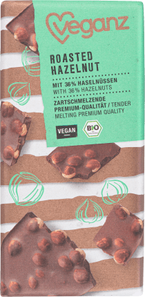Veganz roasted hazelnut, with roasted hazelnuts, 90 g