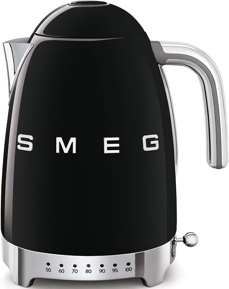Bouilloire SMEG KLF04BLEU NOIR