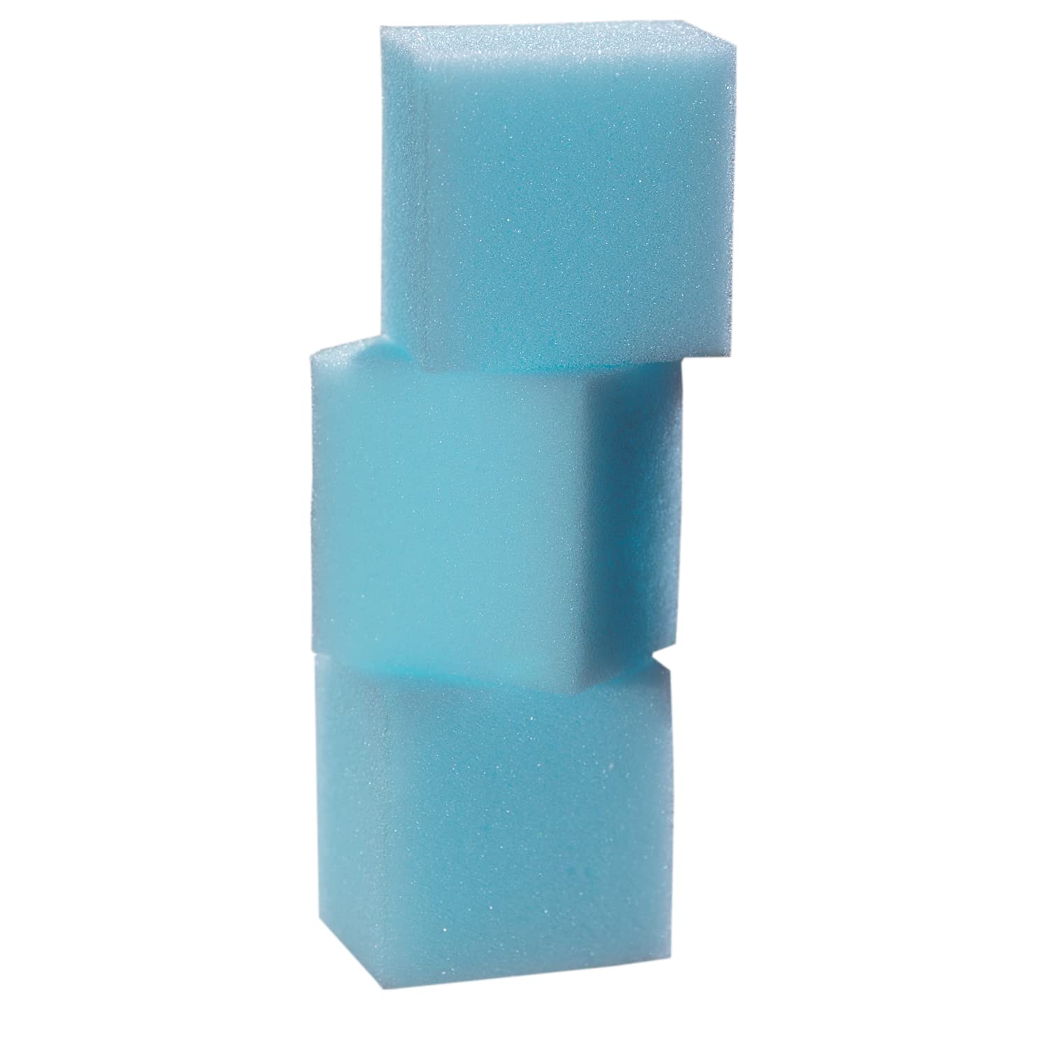 Grimas Professional Make-Up Sponges, Rectangular, 4 x 4 x 3 cm, Pack of 3, Highly Absorbent, Versatile for All Types of Make-Up,