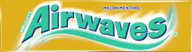 Airwaves Chewing gum Melon Menthol, sugar-free, 12 pcs