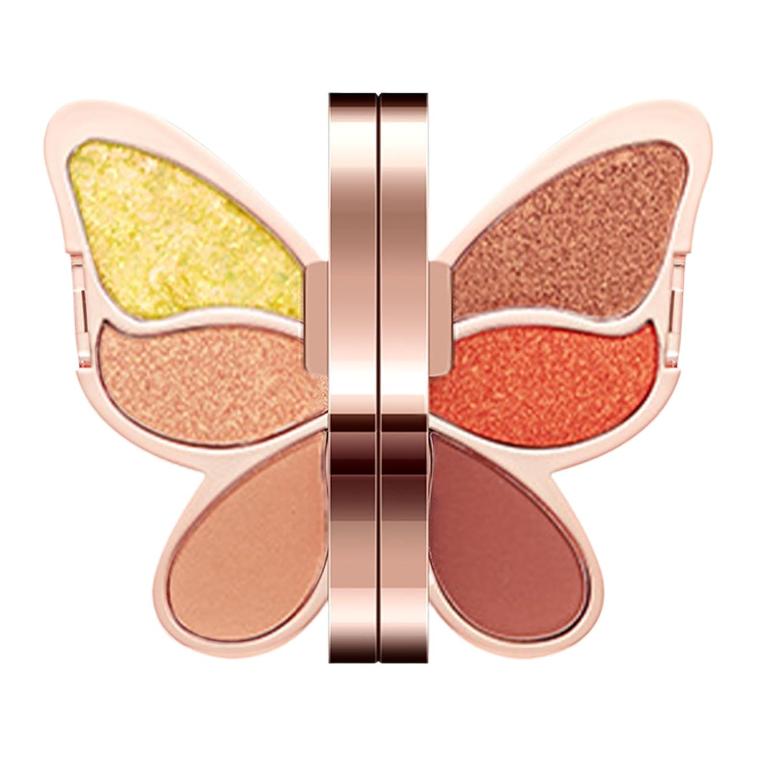 Luckxing 6 Colors Eyeshadow Palette Eyeshadow Butterfly Eyeshadow Palette Eyeshadow Palette 6 Colors Eyeshadow Palette Matte High Color Rendering – Make Up Palette Portability, Waterproof, Durable